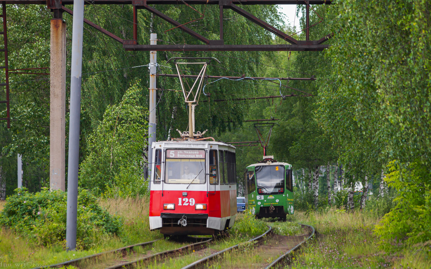 Ярославль, 71-605 (КТМ-5М3) № 129