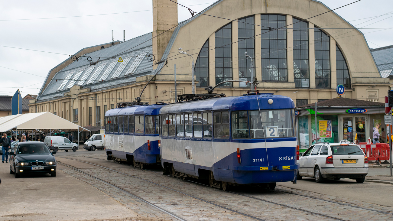 Рига, Tatra T3A № 31141