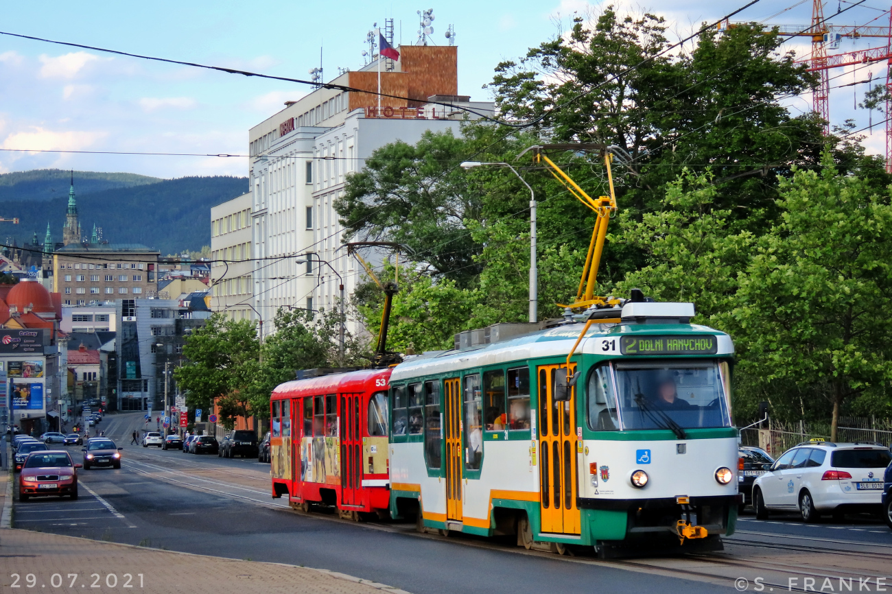 Либерец ― Яблонец-над-Нисой, Tatra T3R.SLF № 31