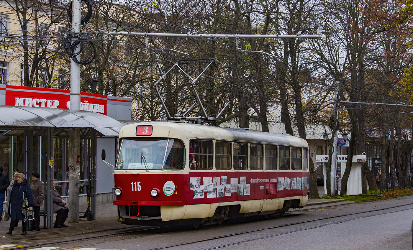 Пятигорск, Tatra T3SU № 115