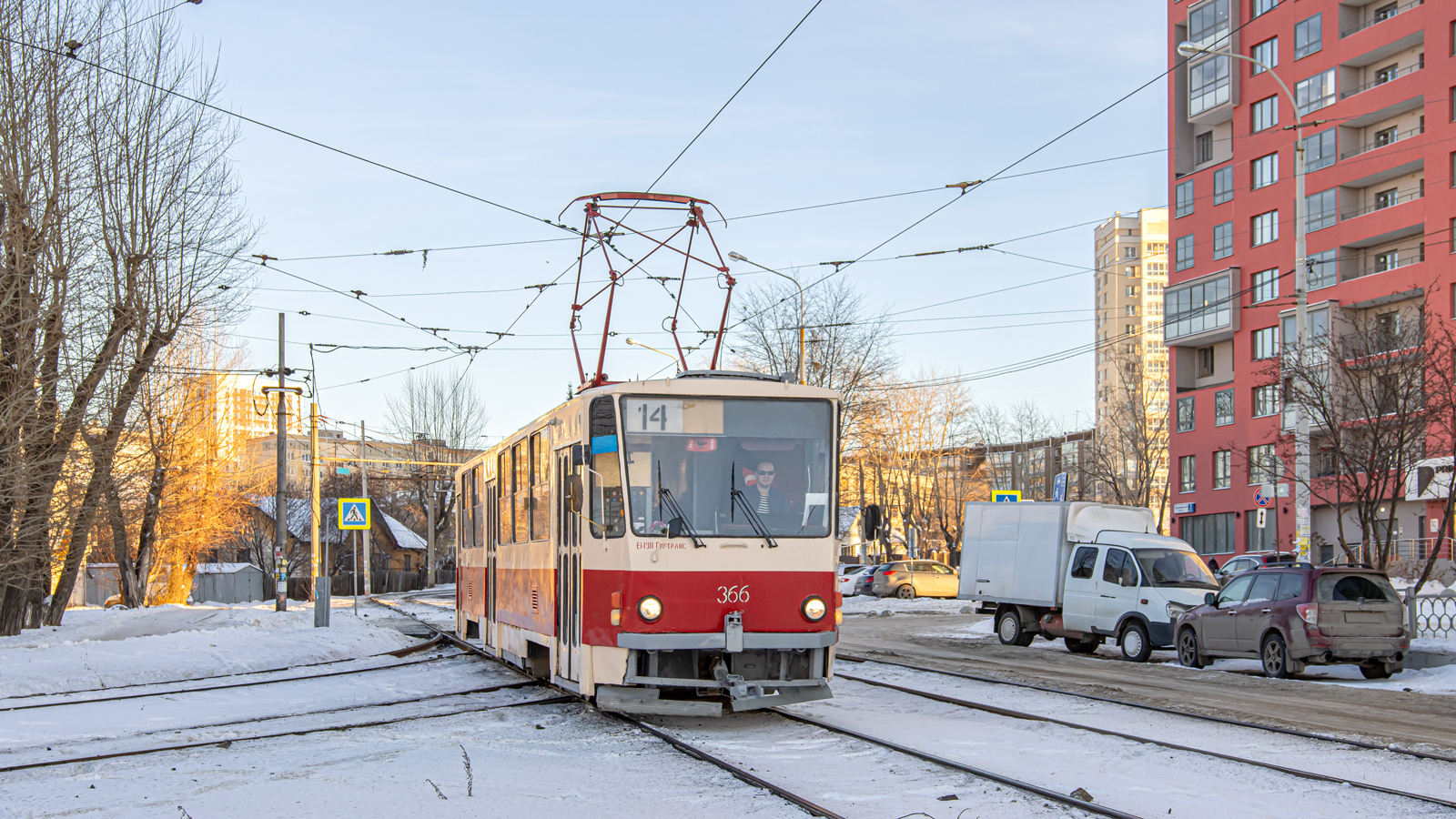 Екатеринбург, Tatra T6B5SU № 366