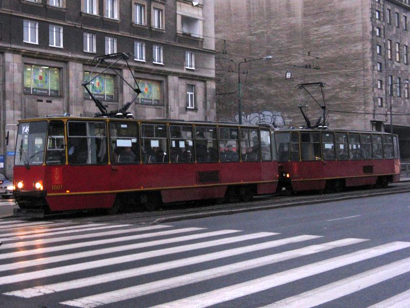 Warsaw, Konstal 105Na № 1001