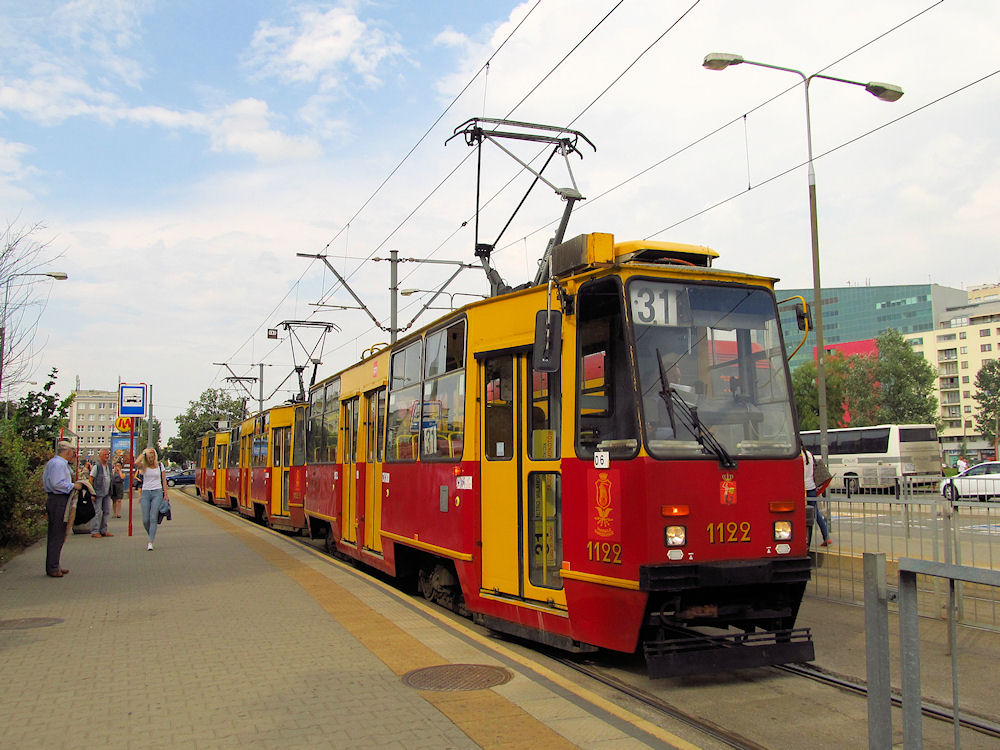 Varsova, Konstal 105Na # 1122
