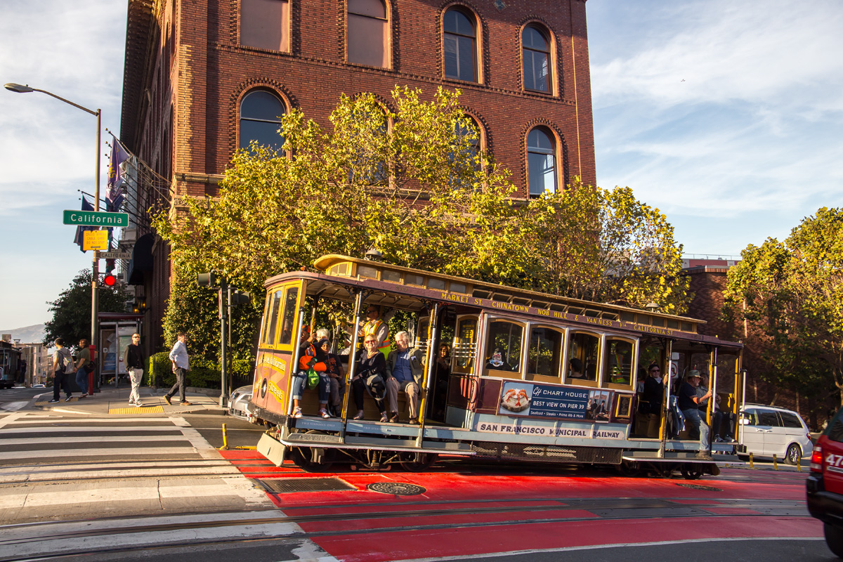 Сан-Франциско, область залива, California cable car № 50