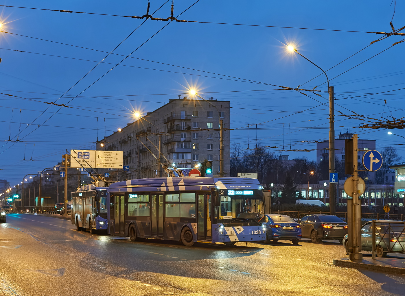 Санкт-Петербург, Тролза-5265.08 «Мегаполис» № 1038