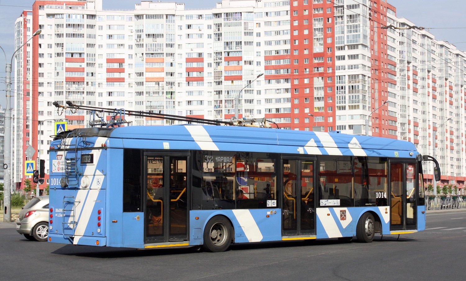 Санкт-Петербург, Тролза-5265.08 «Мегаполис» № 1014