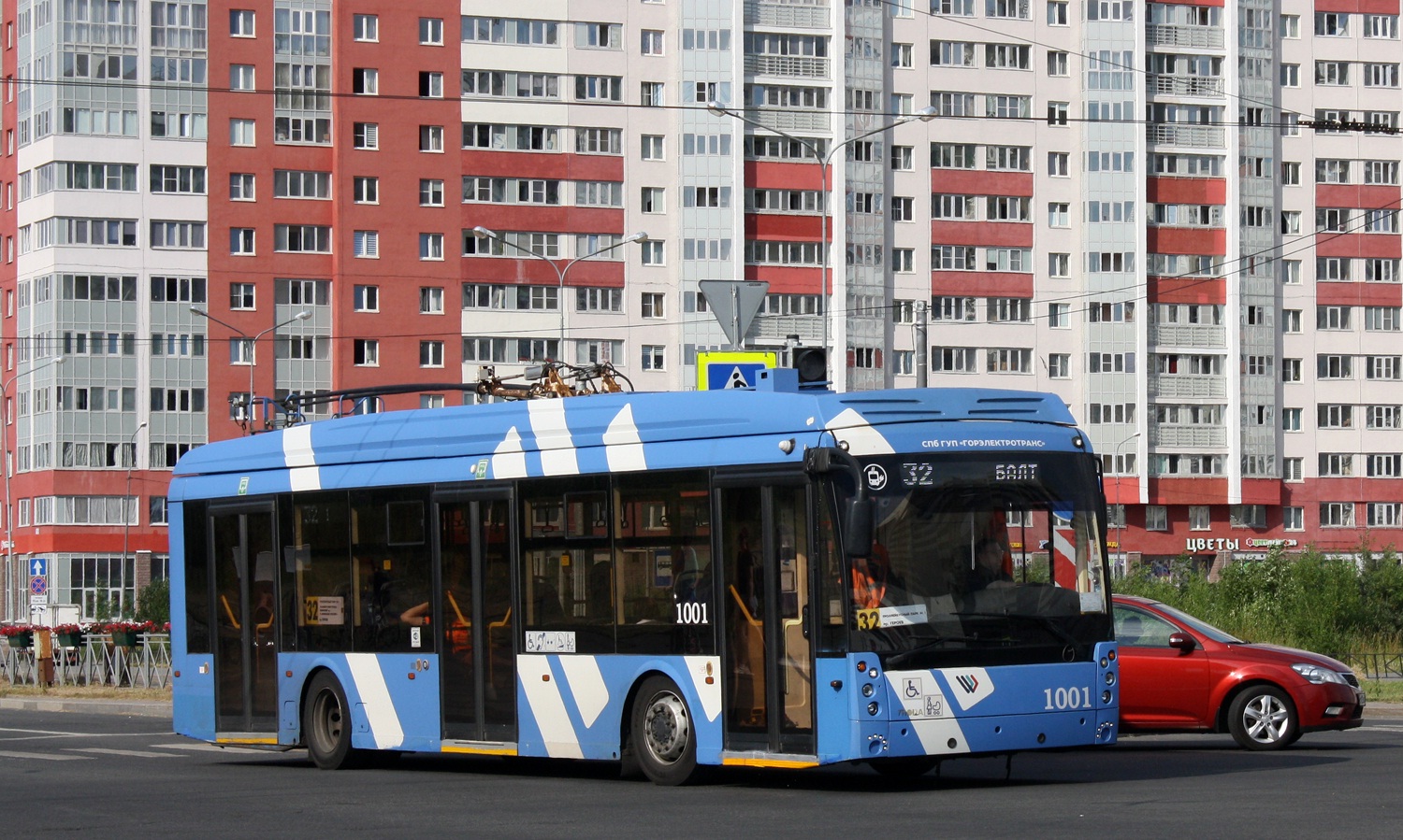 Sankt Peterburgas, Trolza-5265.08 “Megapolis” nr. 1001