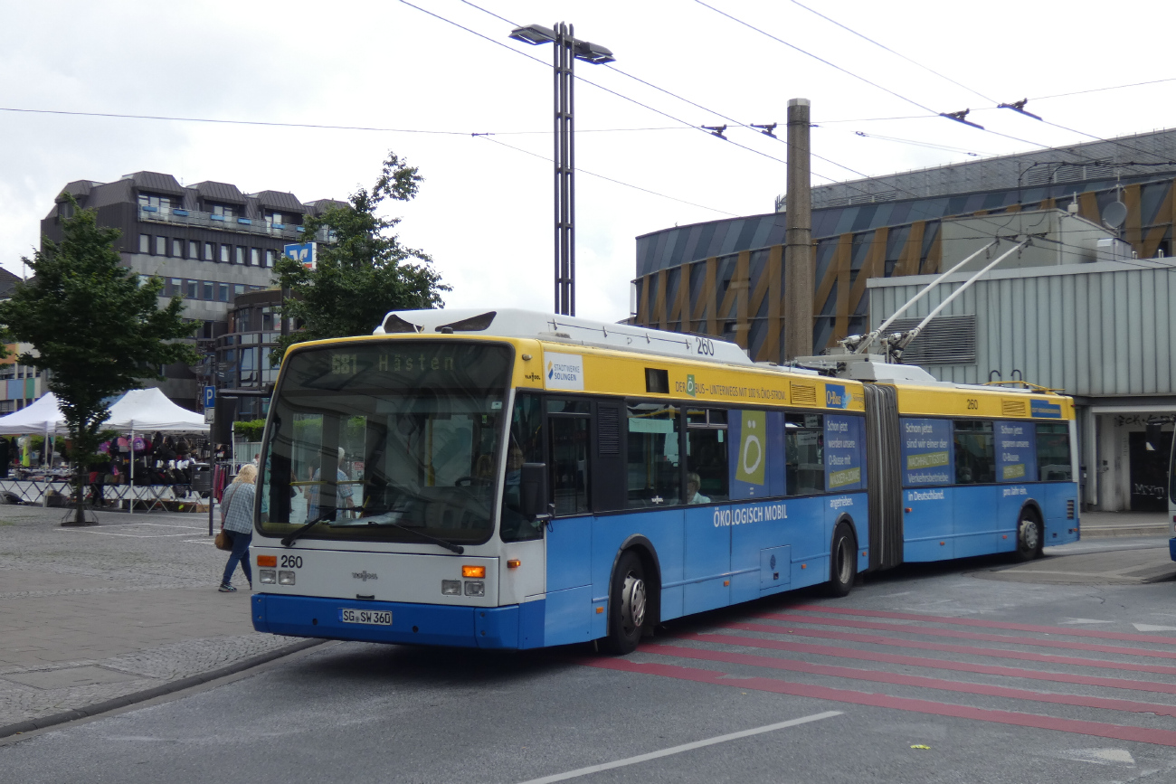 Золинген, Van Hool AG 300T № 260