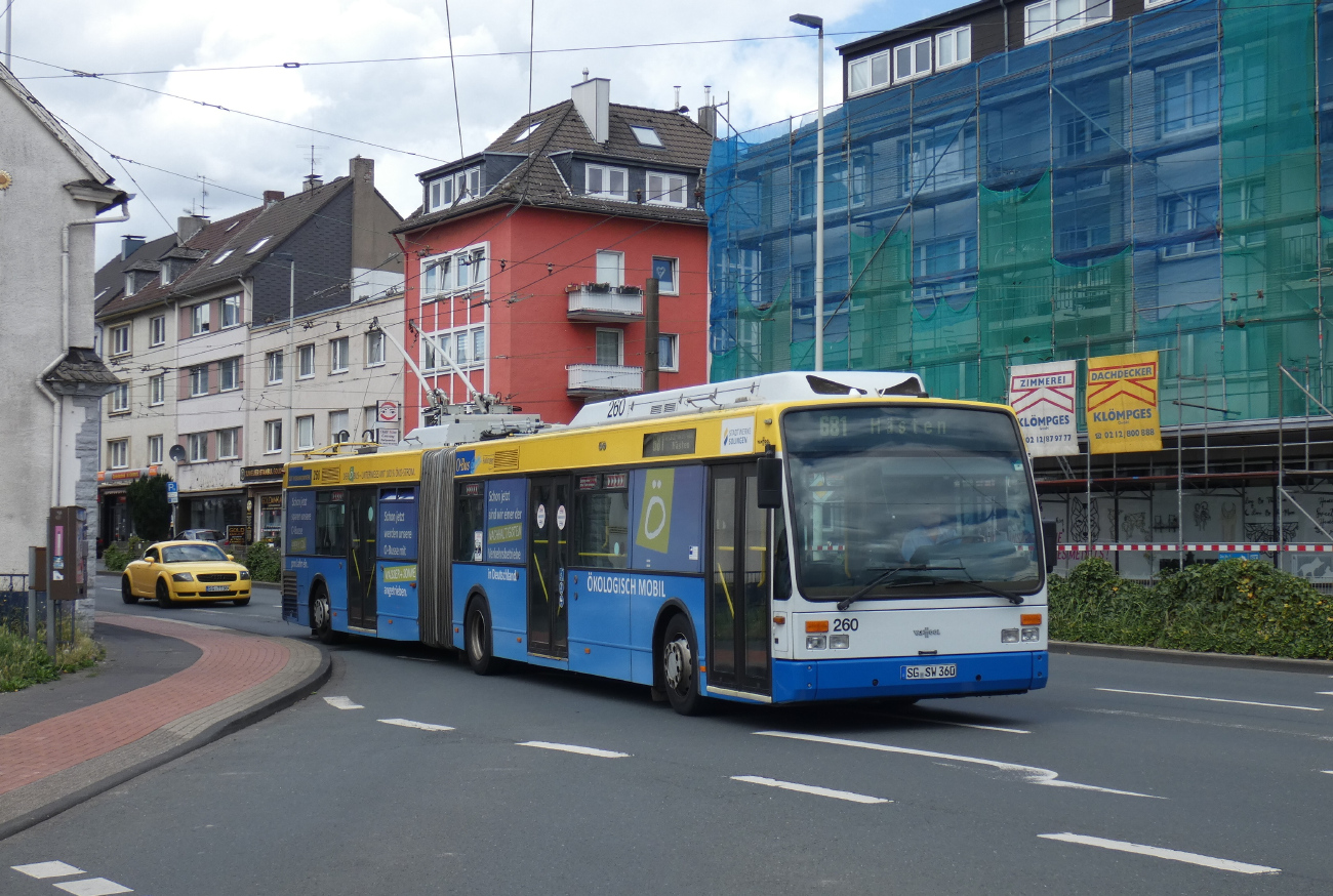 Золинген, Van Hool AG 300T № 260