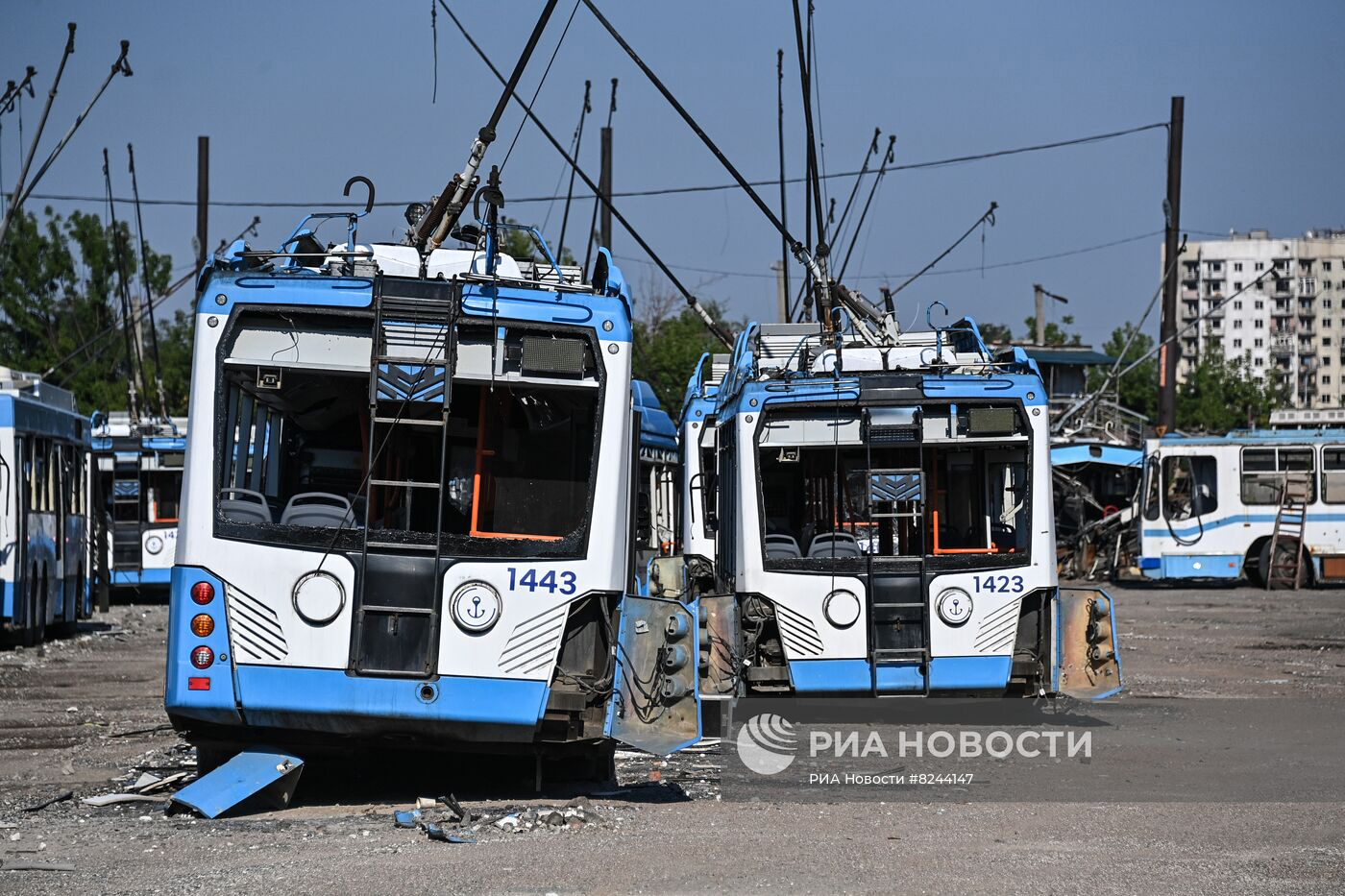 Мариуполь, АКСМ 321 (БКМ-Україна) № 1443; Мариуполь, АКСМ 321 (БКМ-Україна) № 1423