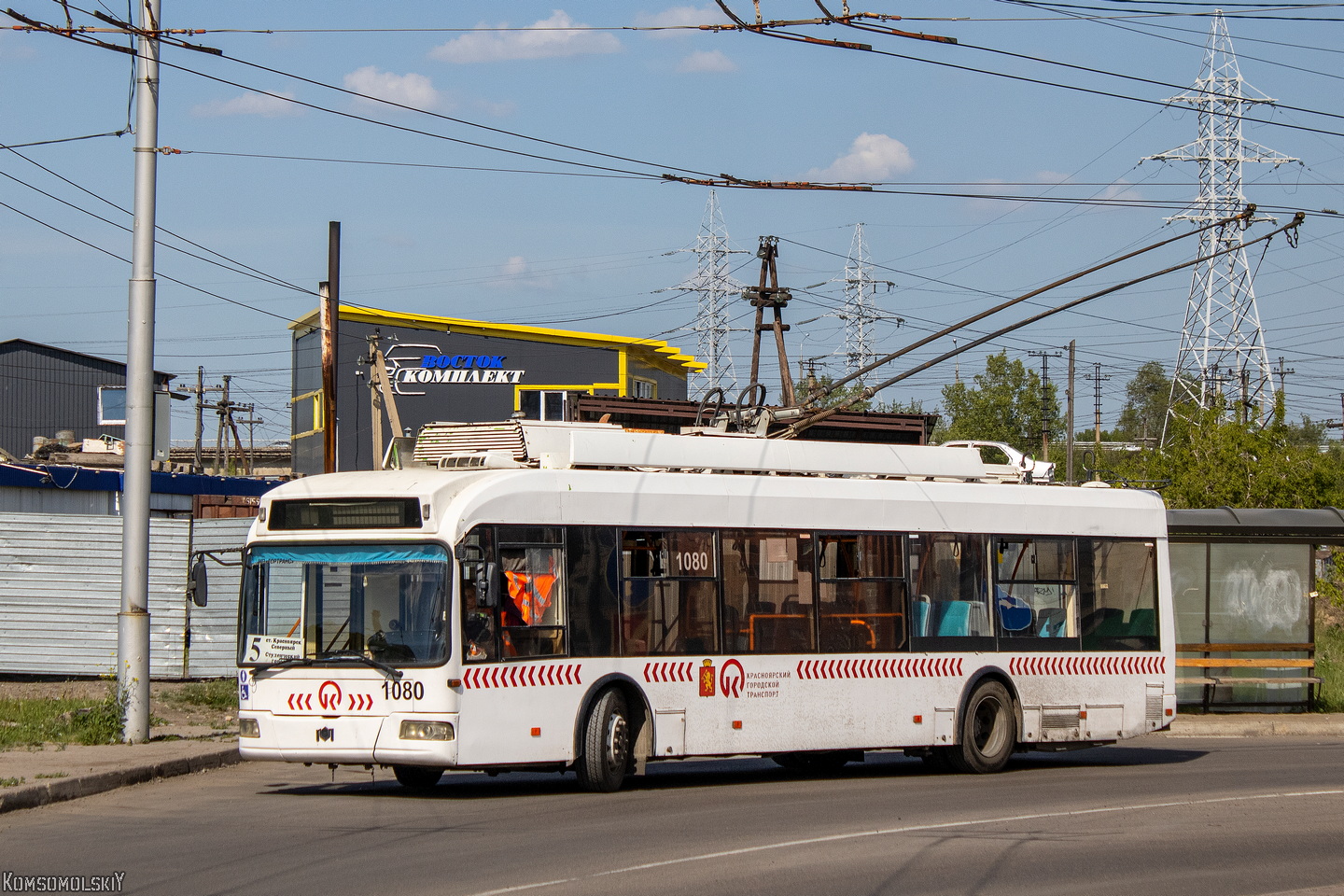 Красноярск, БКМ 321 № 1080