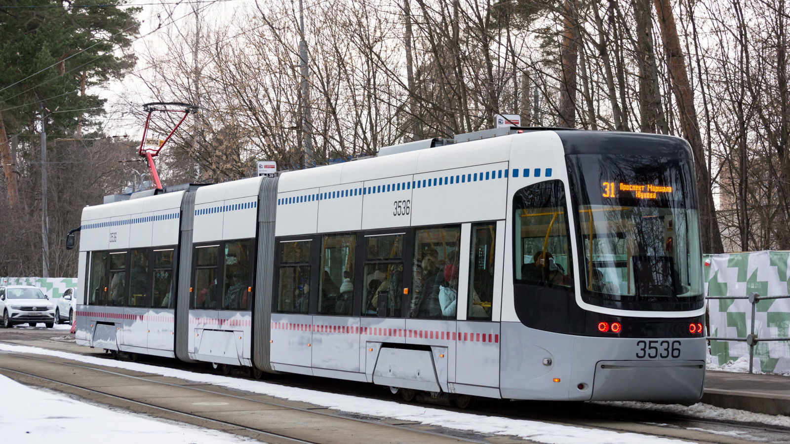 Москва, 71-414 (Pesa Fokstrot) № 3536