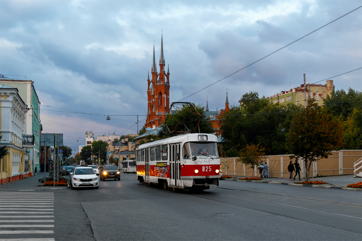 Самара, Tatra T3SU № 825