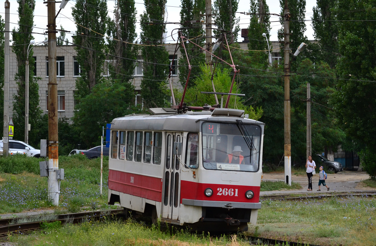 Volgograd, Tatra T3SU mod. VZSM # 2661