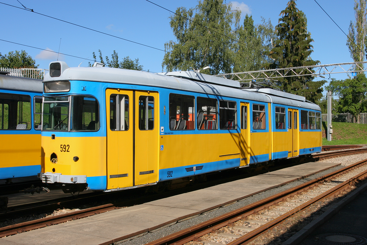 Гота, Duewag GT6M № 592