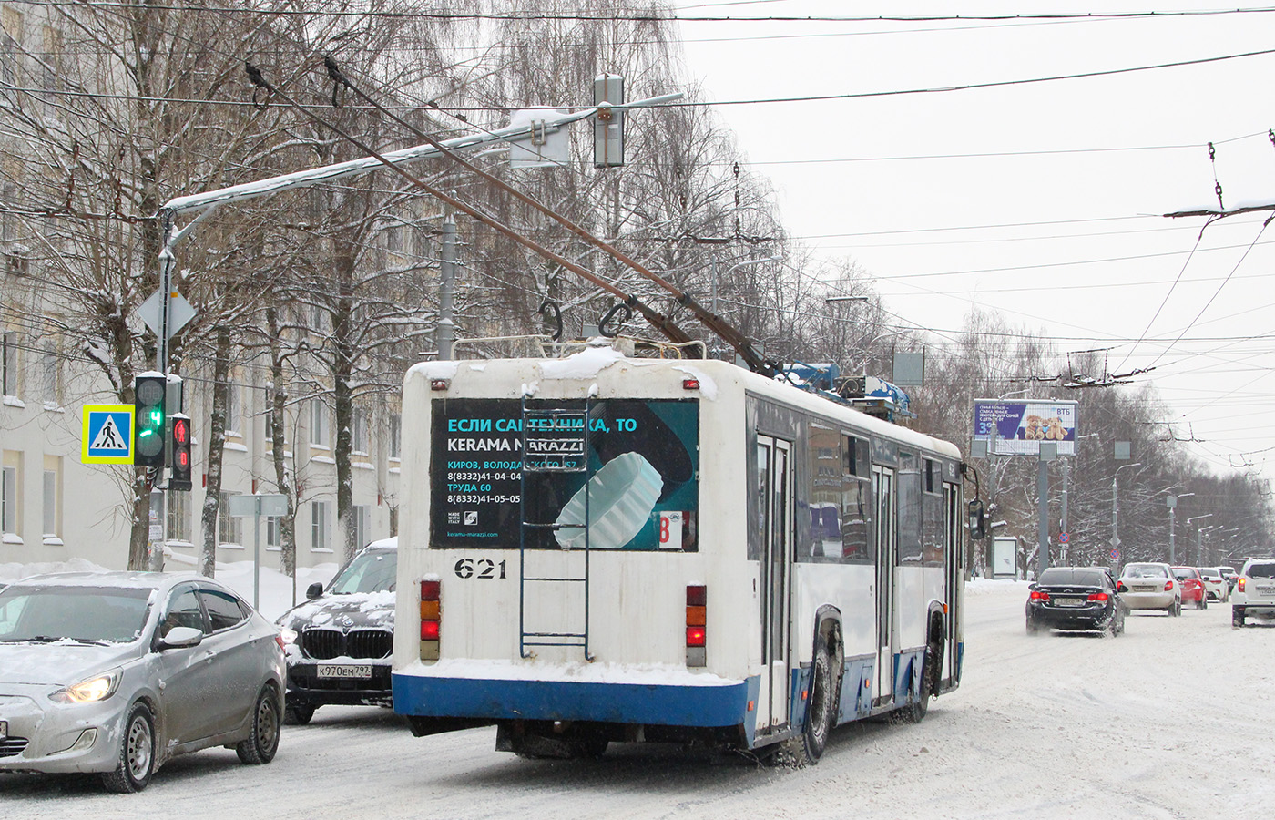 Киров, БТЗ-52768Р № 621 Киров, БТЗ-52768Р № 621