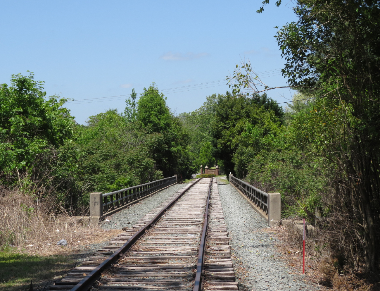 Belmont — Historic Trolley Line and Infrastructure