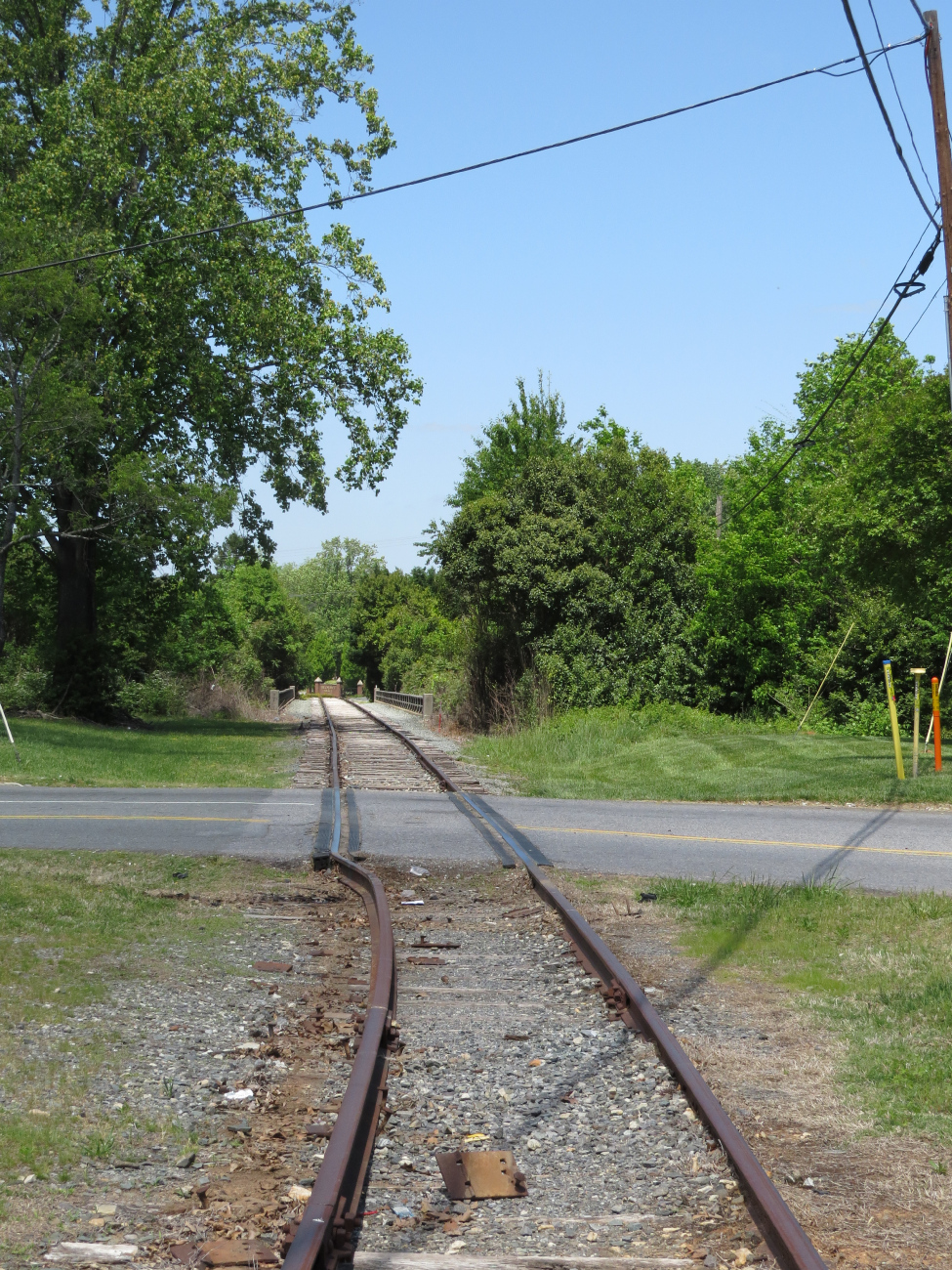 Belmont — Historic Trolley Line and Infrastructure