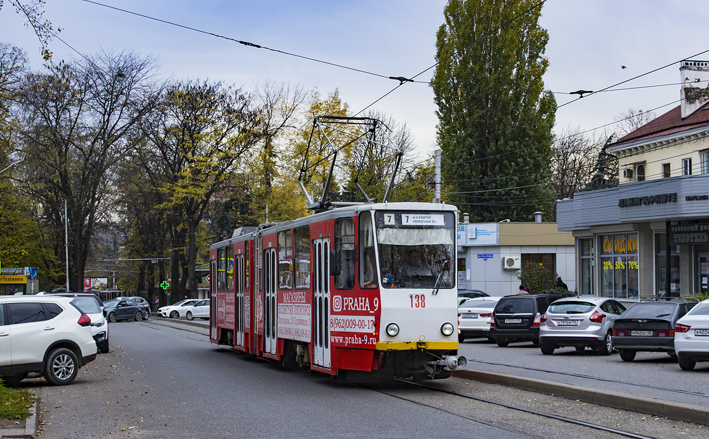 Пятигорск, Tatra KT4SU № 138