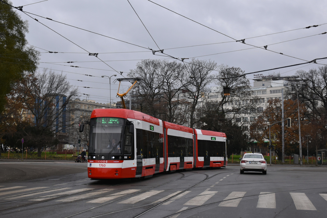 Брно, Škoda 45T ForCity Smart № 1760