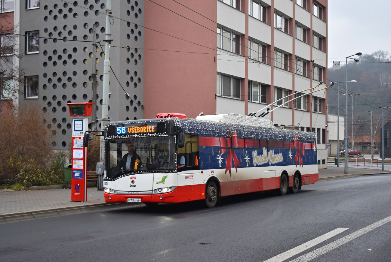 Ústí nad Labem, Škoda 28Tr Solaris III # 424