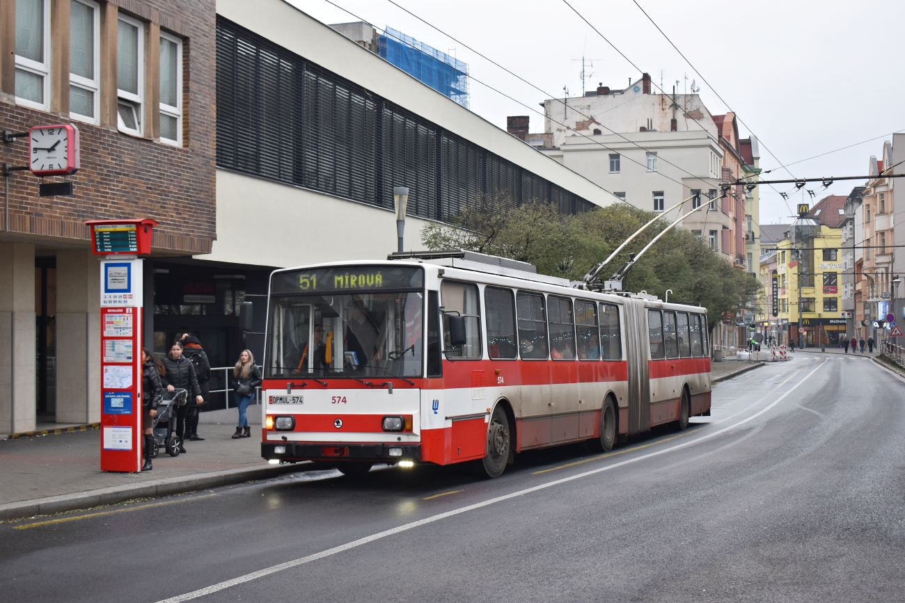 Усти-над-Лабем, Škoda 15Tr13/6M № 574