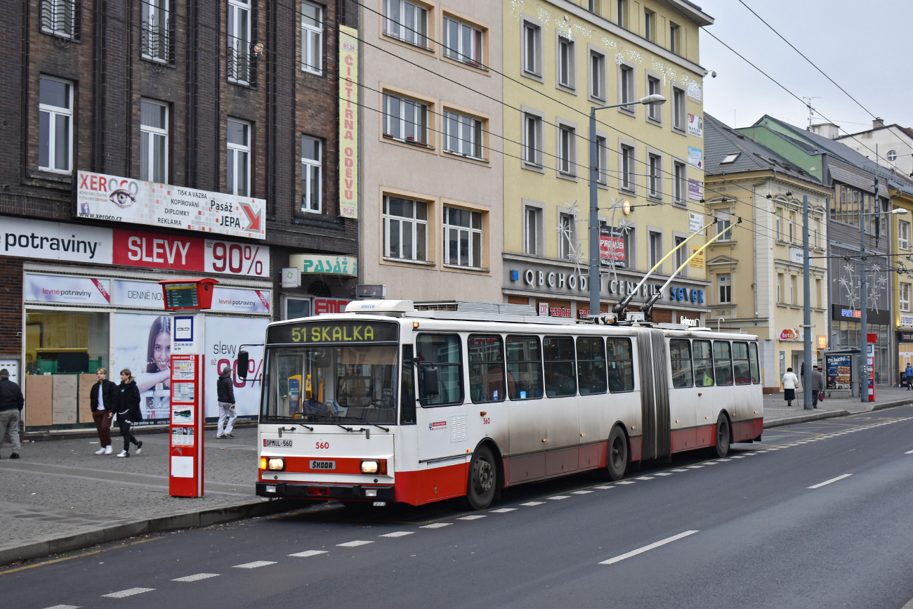 Усти-над-Лабем, Škoda 15Tr13/6M № 560