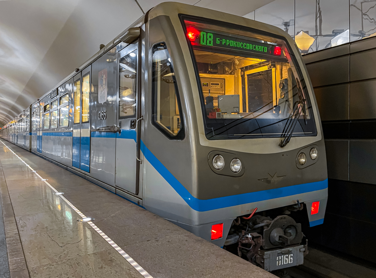 Москва, 81-740.1 «Русич» № 0166