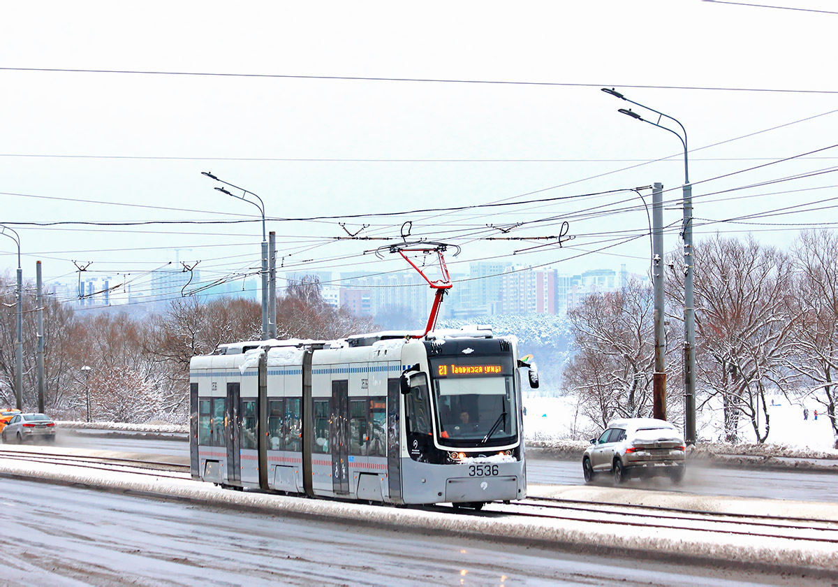 Москва, 71-414 (Pesa Fokstrot) № 3536