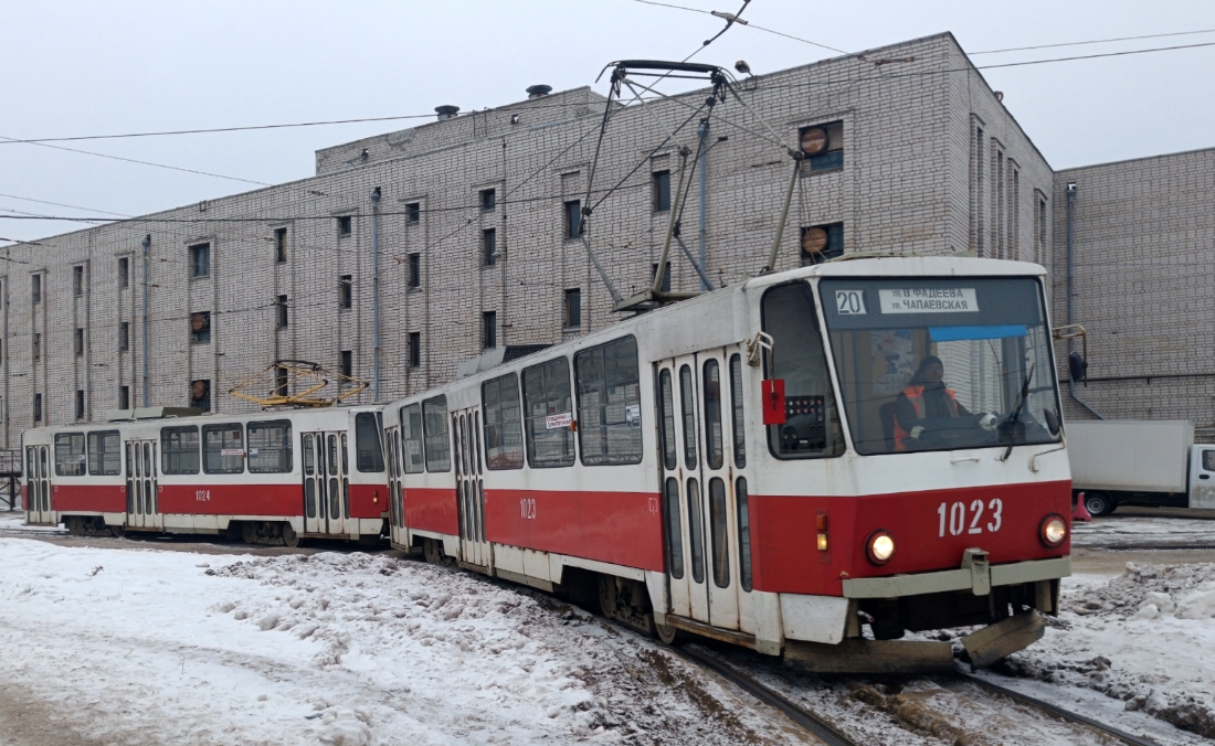 Самара, Tatra T6B5SU № 1023