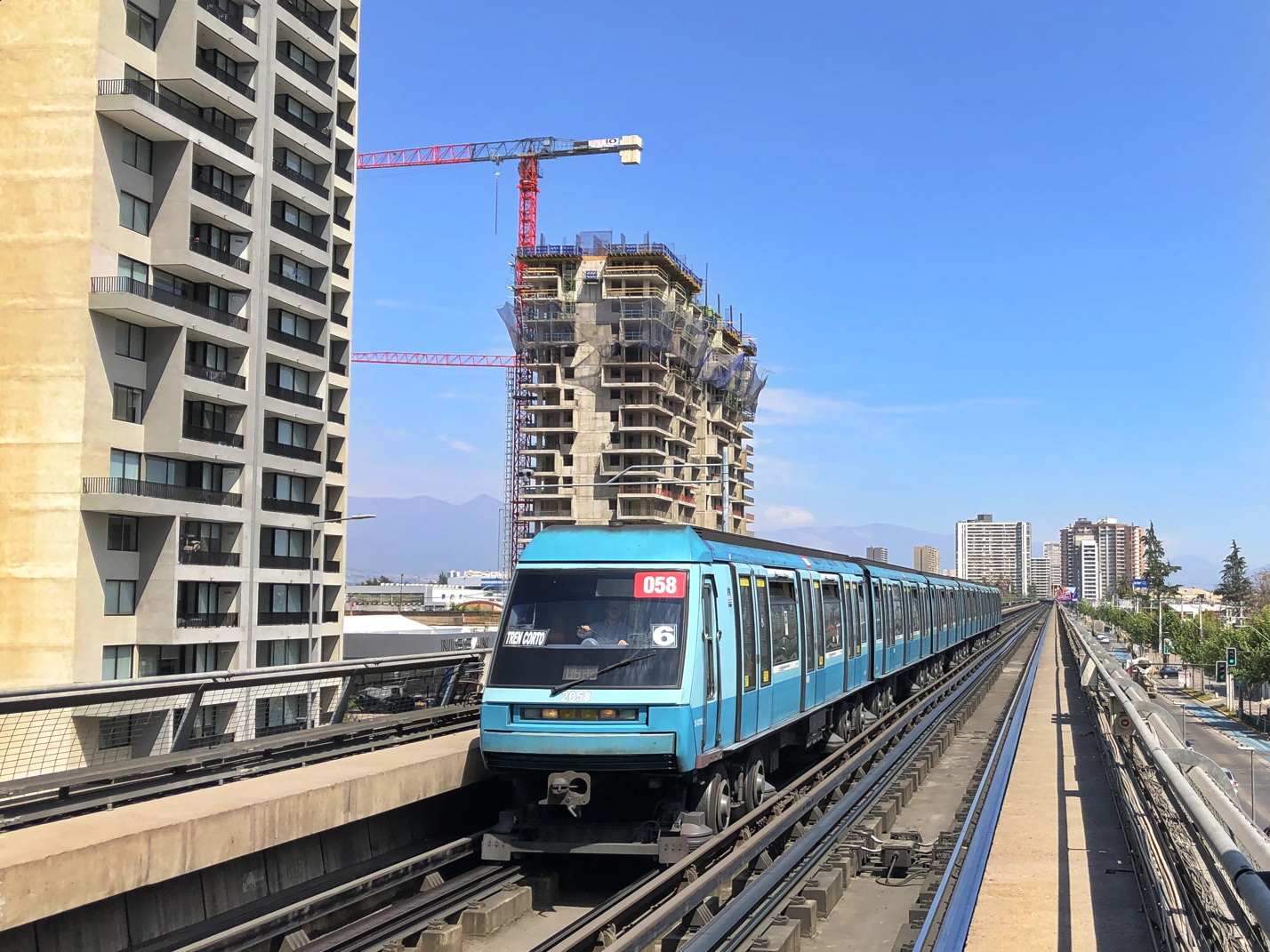 Сантьяго, Alstom NS-93 № 2058