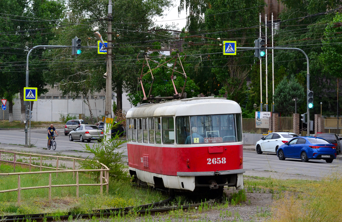 Volgograd, Tatra T3SU (2-door) № 2658