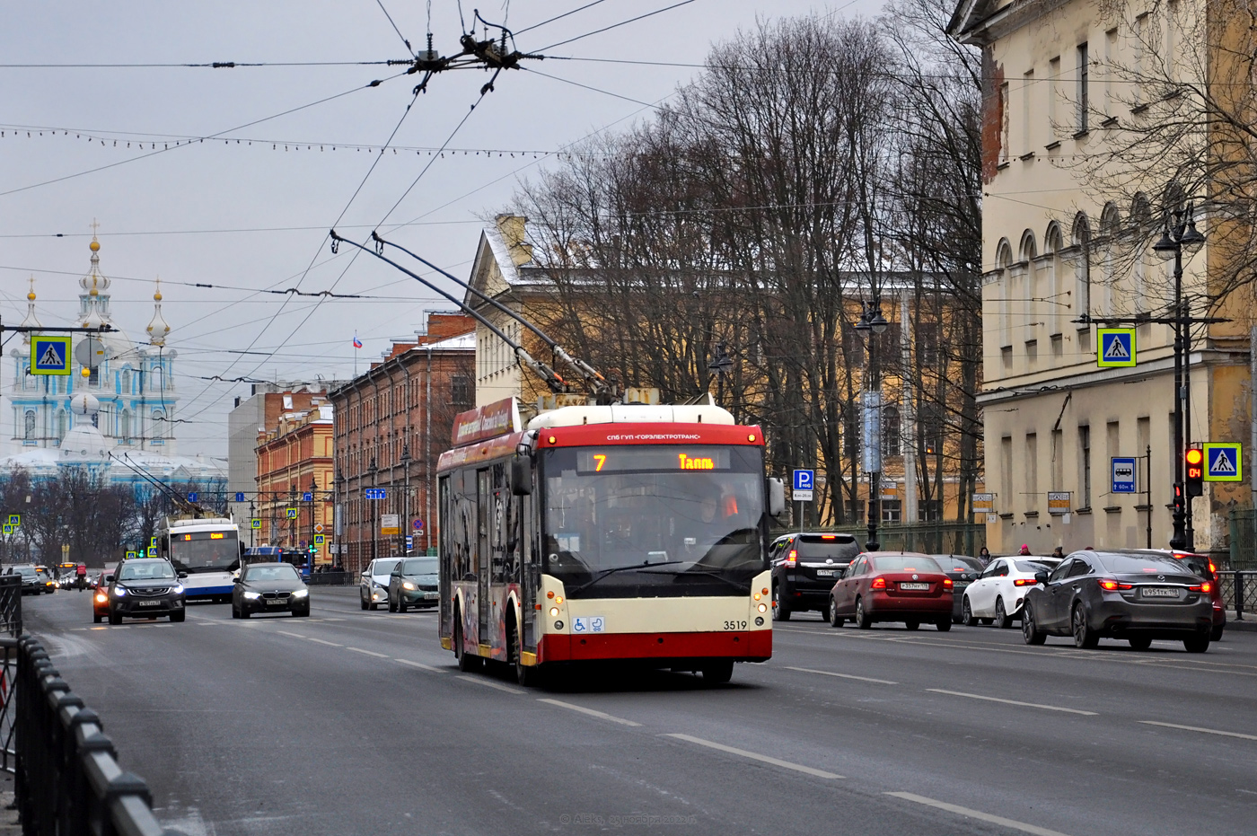 Санкт-Петербург, Тролза-5265.00 «Мегаполис» № 3519