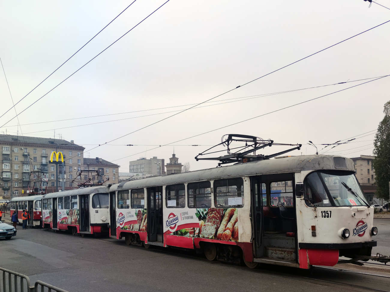 Днепр, Tatra T3SU № 1357