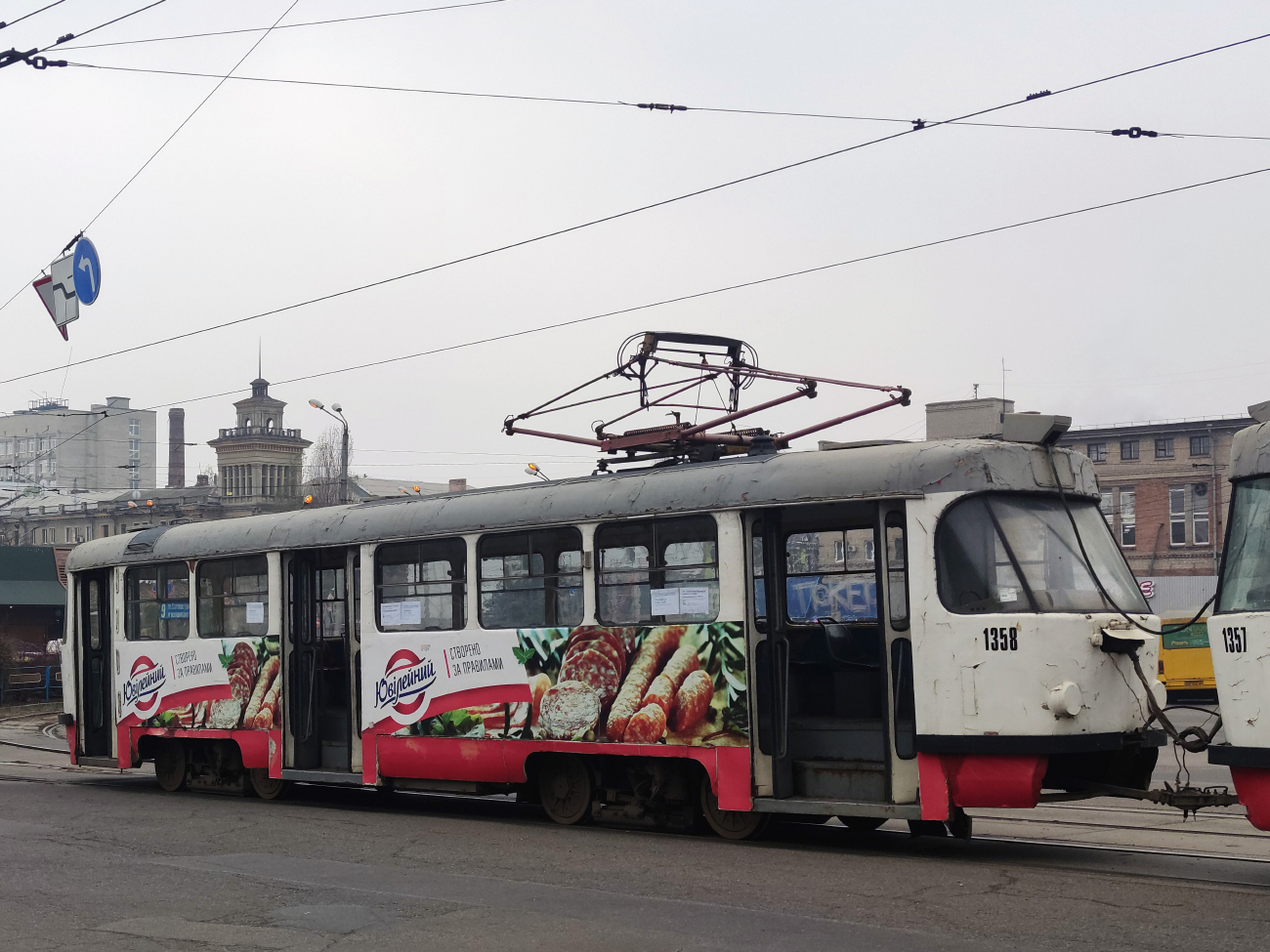Днепр, Tatra T3SU № 1358