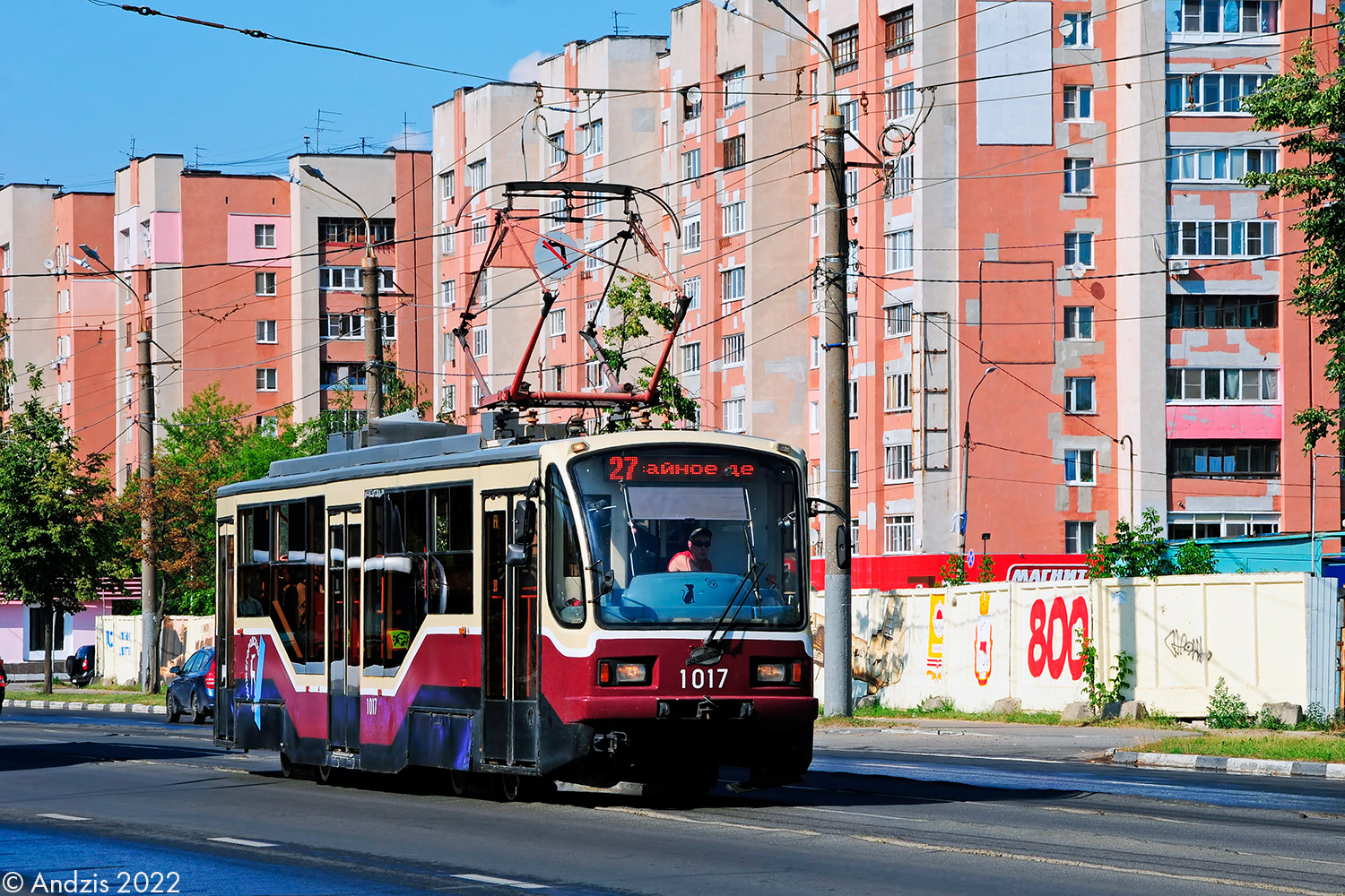 Нижний Новгород, 71-407 № 1017