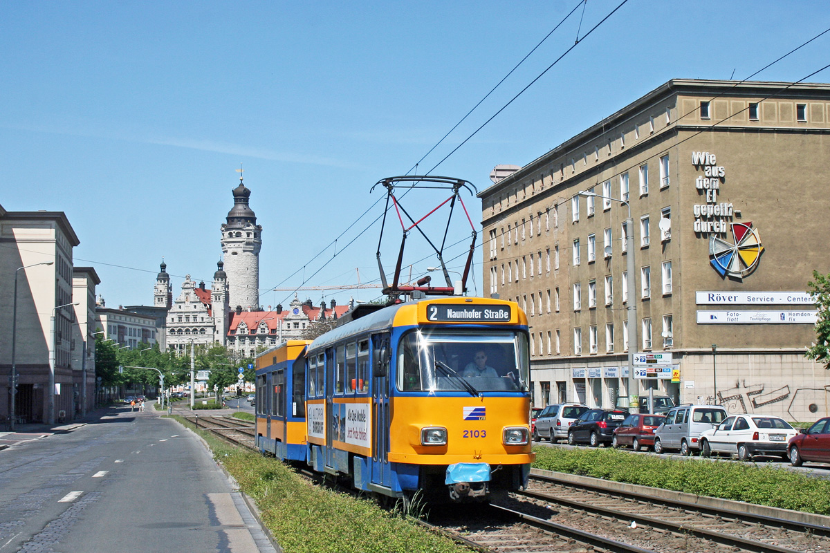 Лейпциг, Tatra T4D-M1 № 2103