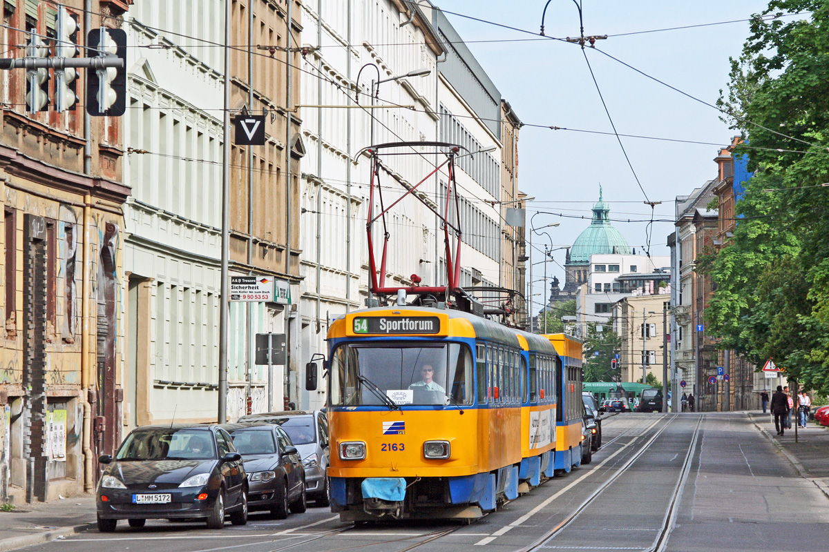 Leipzig, Tatra T4D-M1 № 2163