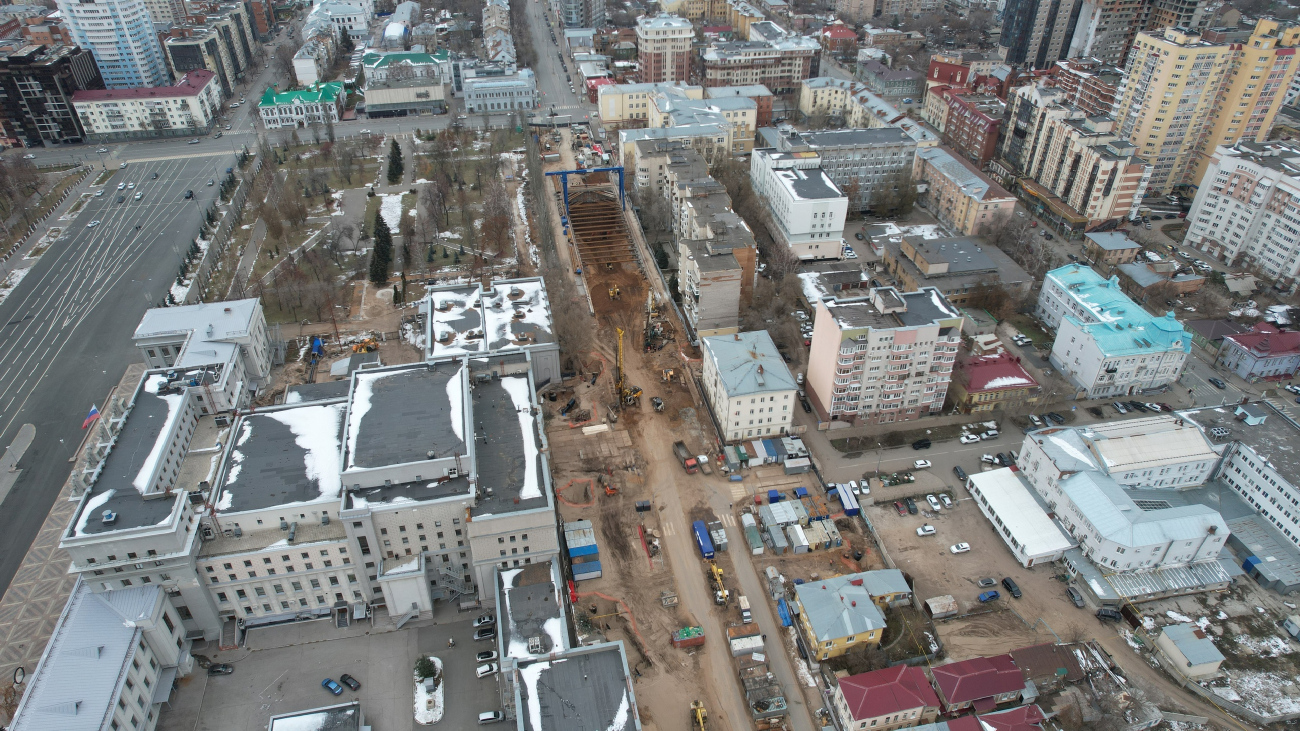 Самара — Строительство метрополитена