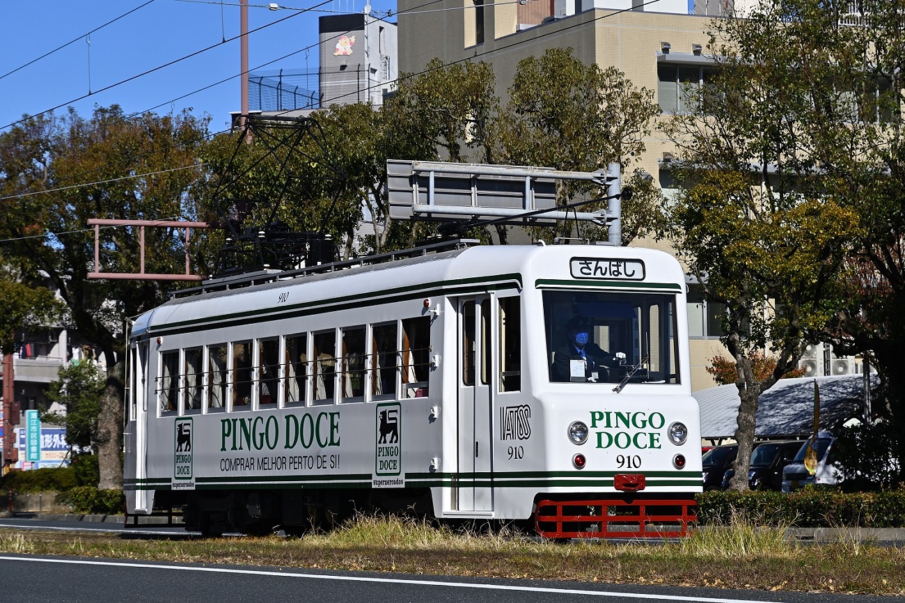 Коти, Carris 4-axle motorcar (Ligeiro) № 910