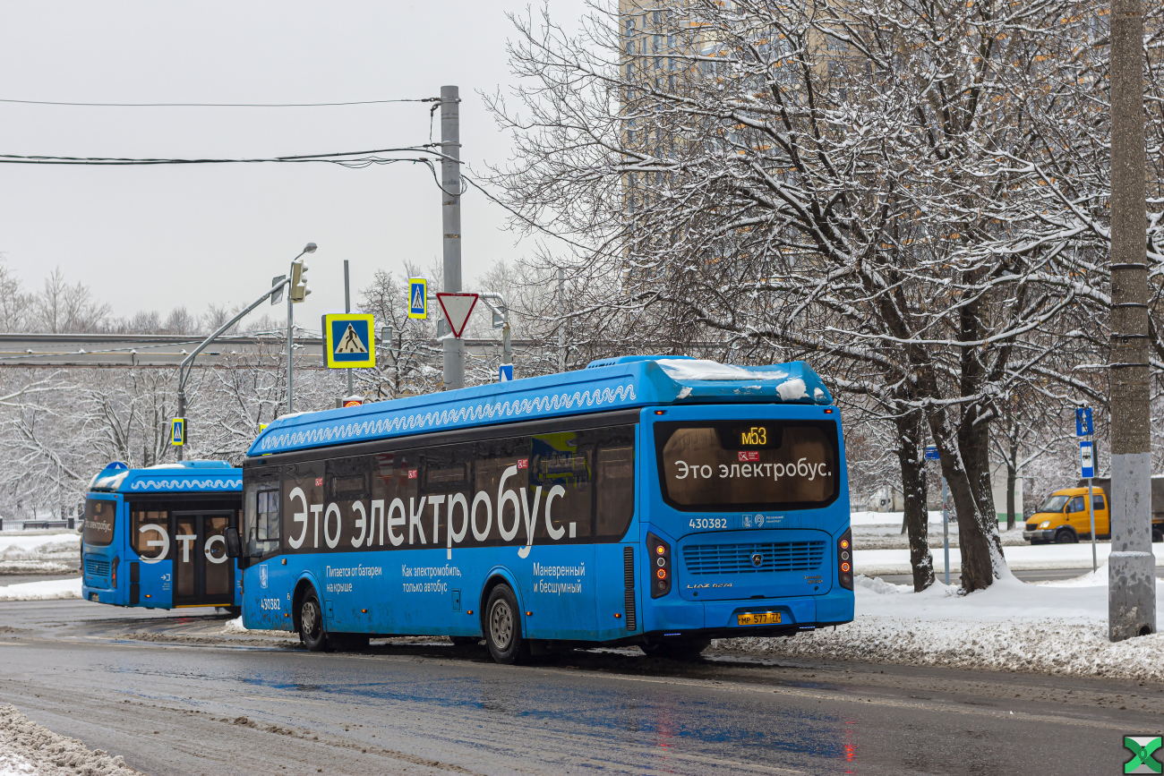 Москва, ЛиАЗ-6274 № 430382