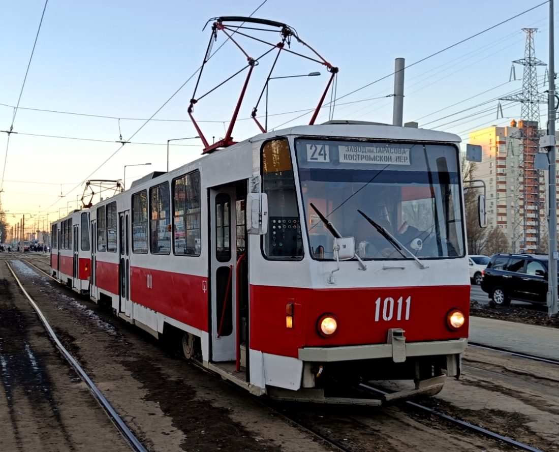 Самара, Tatra T6B5SU № 1011