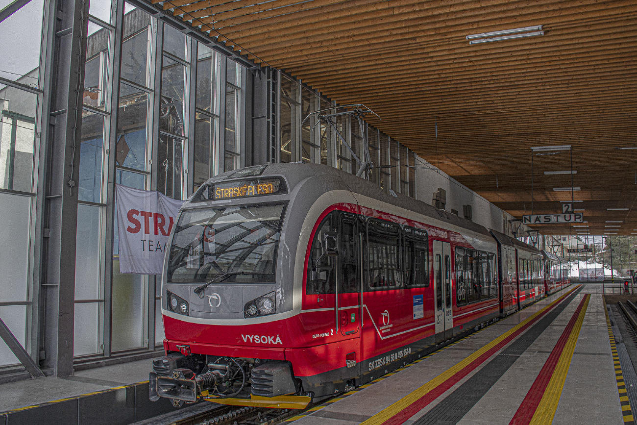 Высоке-Татры, Stadler GTW 2/6 № 495.952-4; Высоке-Татры, Stadler GTW 2/6 № 495.954-0