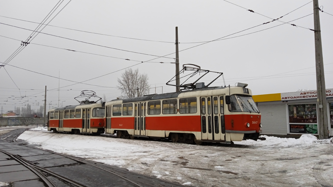 Киев, Tatra T3 № 5647