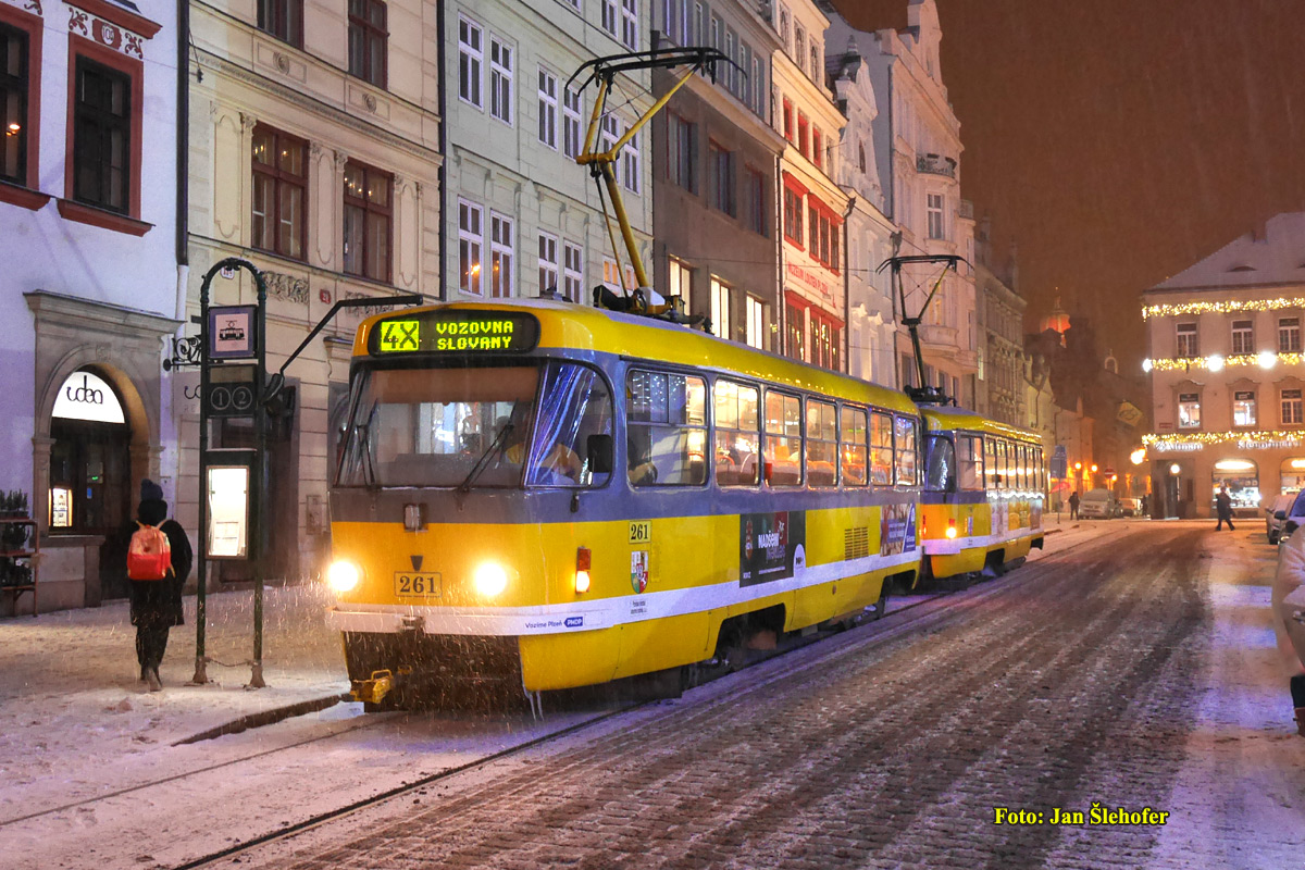Пльзень, Tatra T3R.P № 261