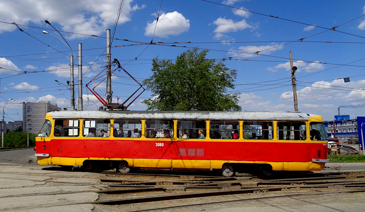 Барнаул, Tatra T3SU № 3080