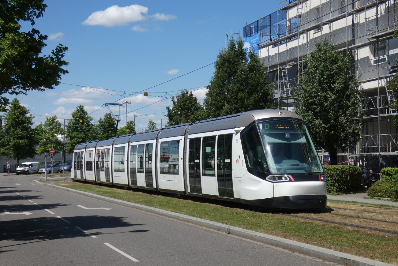 Strasbourg, Alstom Citadis 403NG Nr. 3012