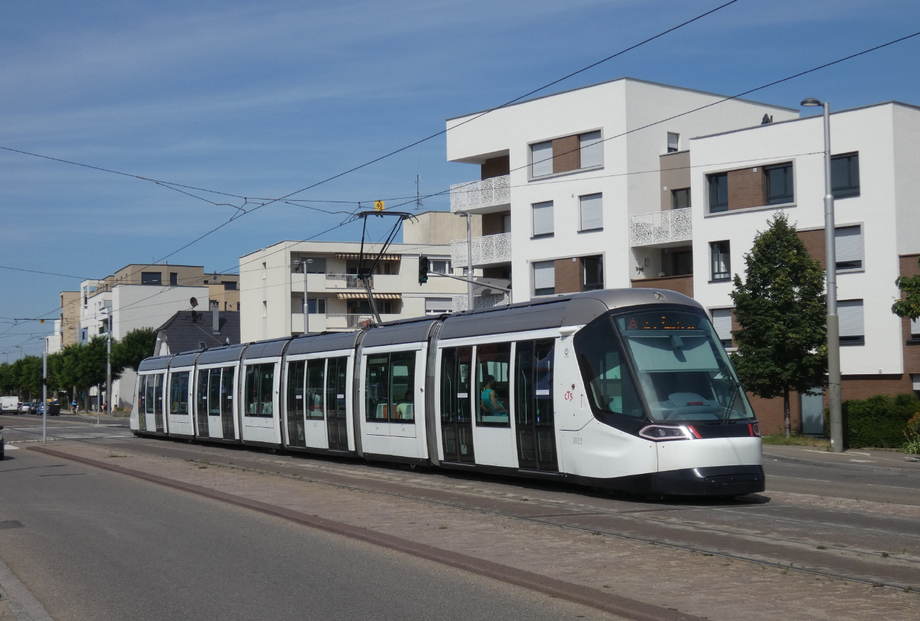 Страсбург, Alstom Citadis 403NG № 3022