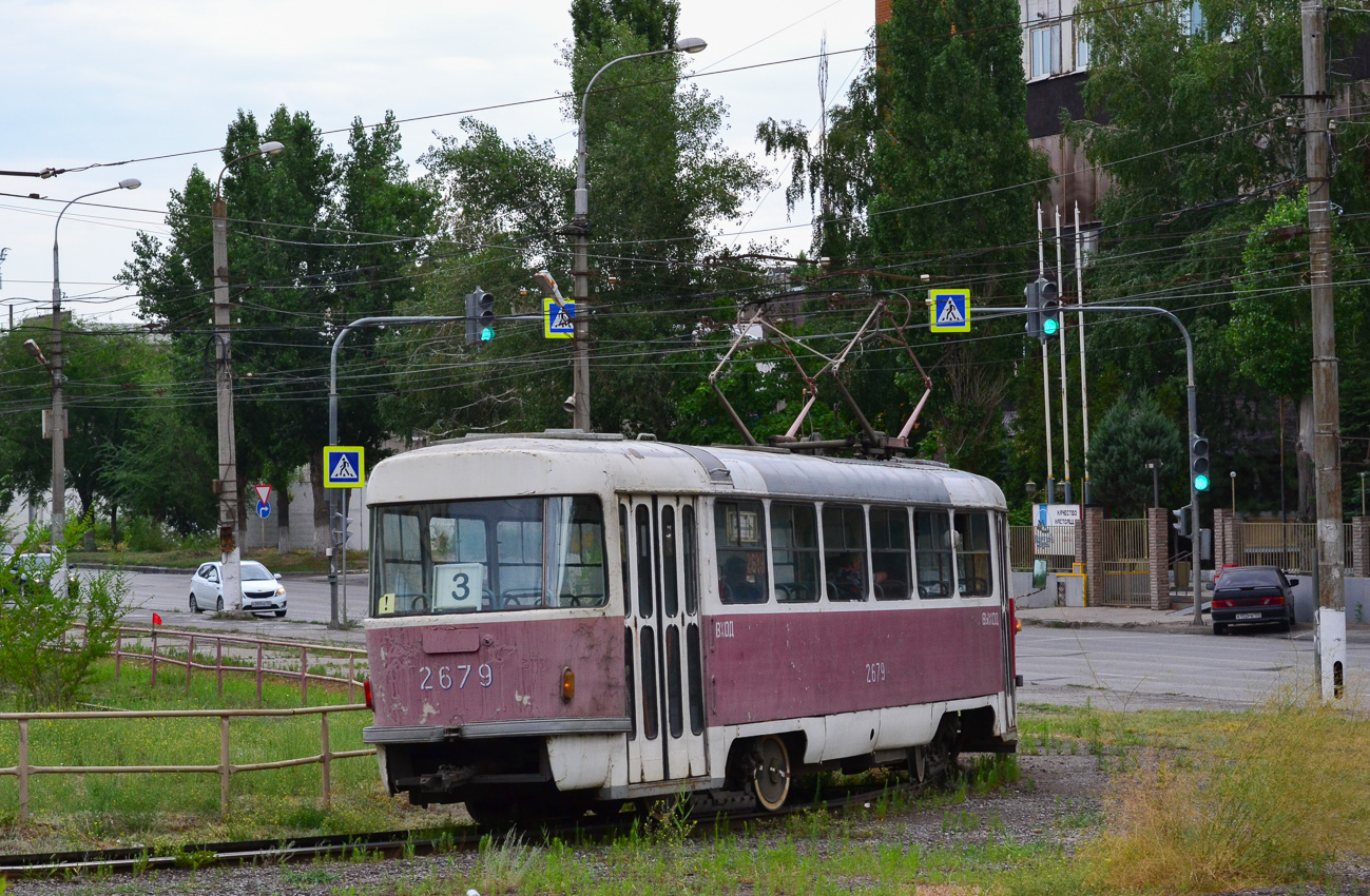 Волгоград, Tatra T3SU (двухдверная) № 2679