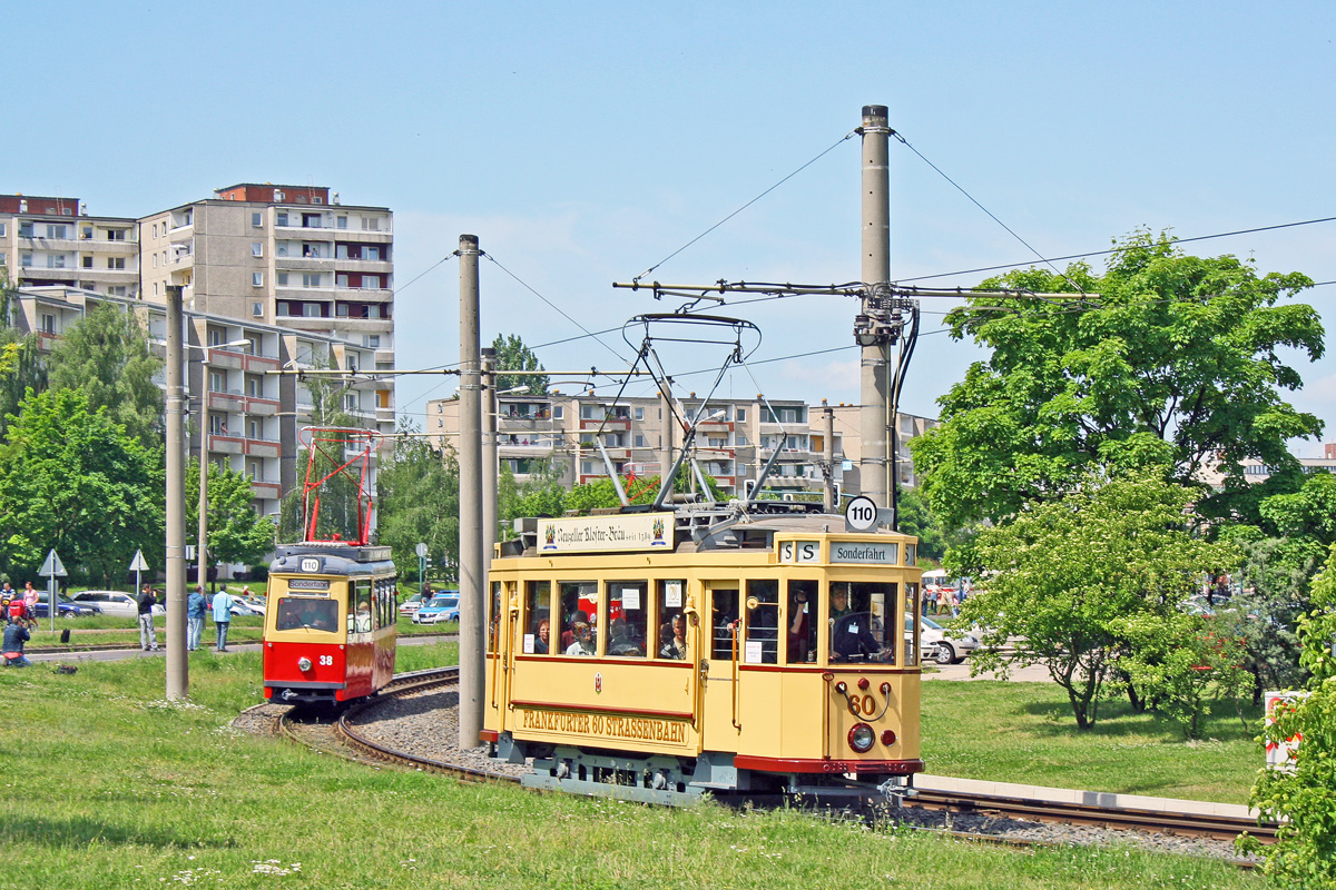 Франкфурт-на-Одере, Двухосный моторный Wismar № 60; Франкфурт-на-Одере — 110 летию городского транспорта 24/05/2008